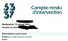 Exemple de Compte-rendu d'intervention réparation carte-mère