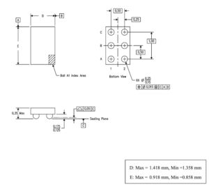 Le fusible qui était également à remplacer sur ce Mac.
