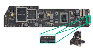 MacBook Air Retina 2018 820-01521 carte mère