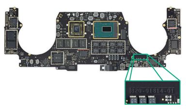 Carte mère MacBook Pro Touchbar 820-01814
